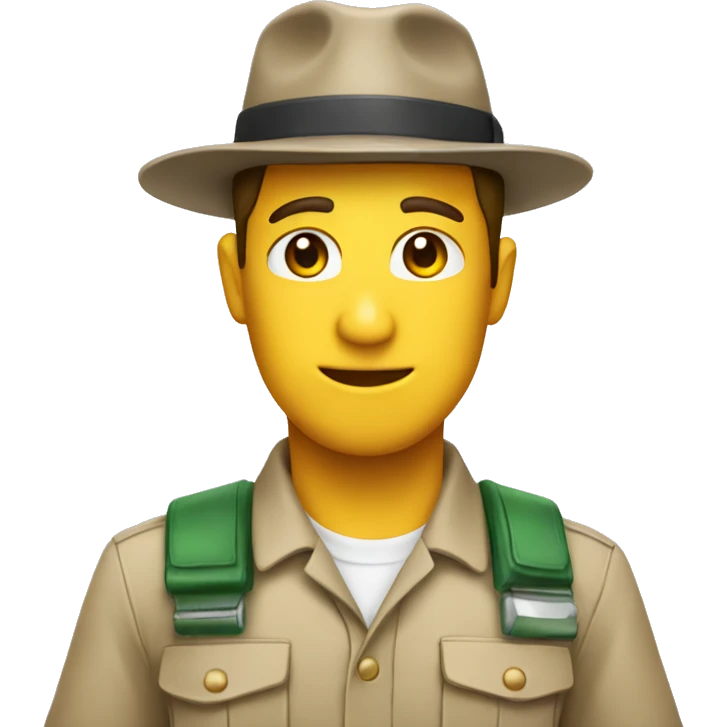 Zookeeper hat emoji