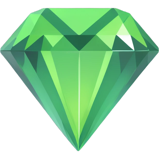 green diamond emoji