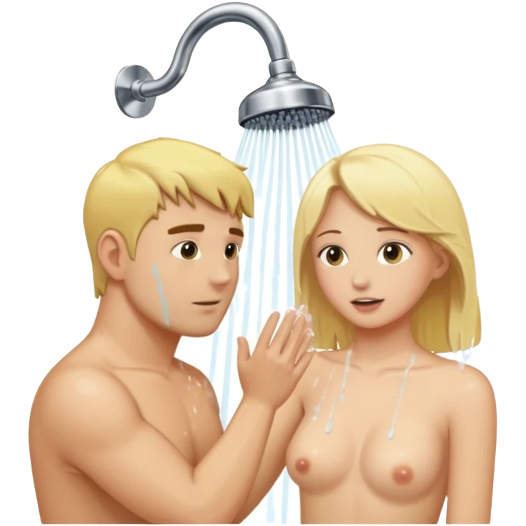 Bdsm male dom forcing female blonde sub to shower emoji