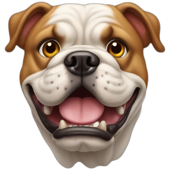 Bull dog emoji