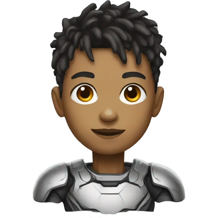 cyborg boy emoji