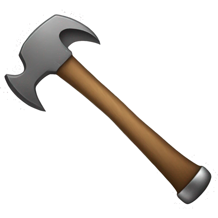 Hammer and saw x-crossing emoji