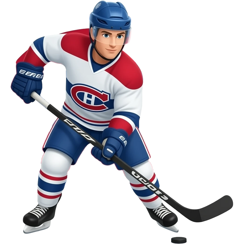 Montréal Hockey team's shows emoji