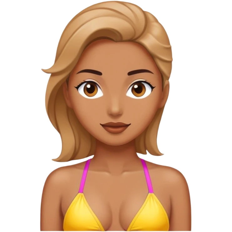 Lady in swimsuit emoji
