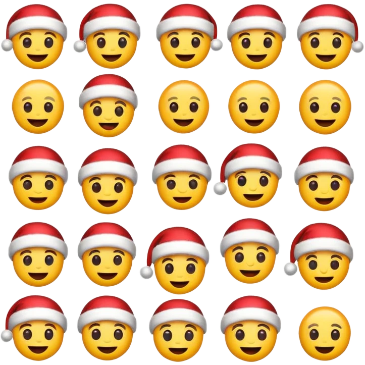 christmas emojis emoji