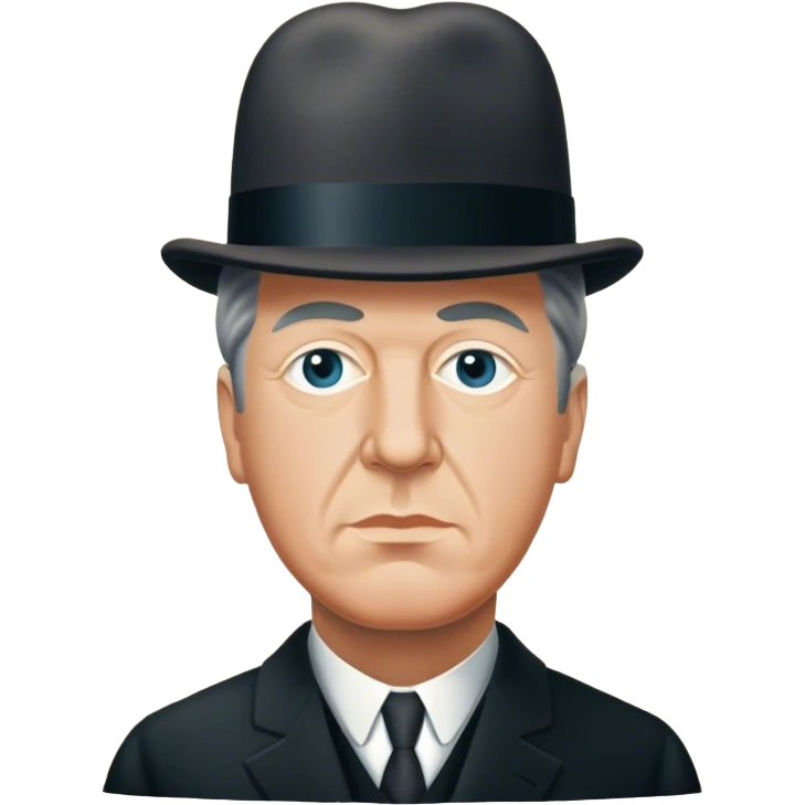 Rene magritte  emoji