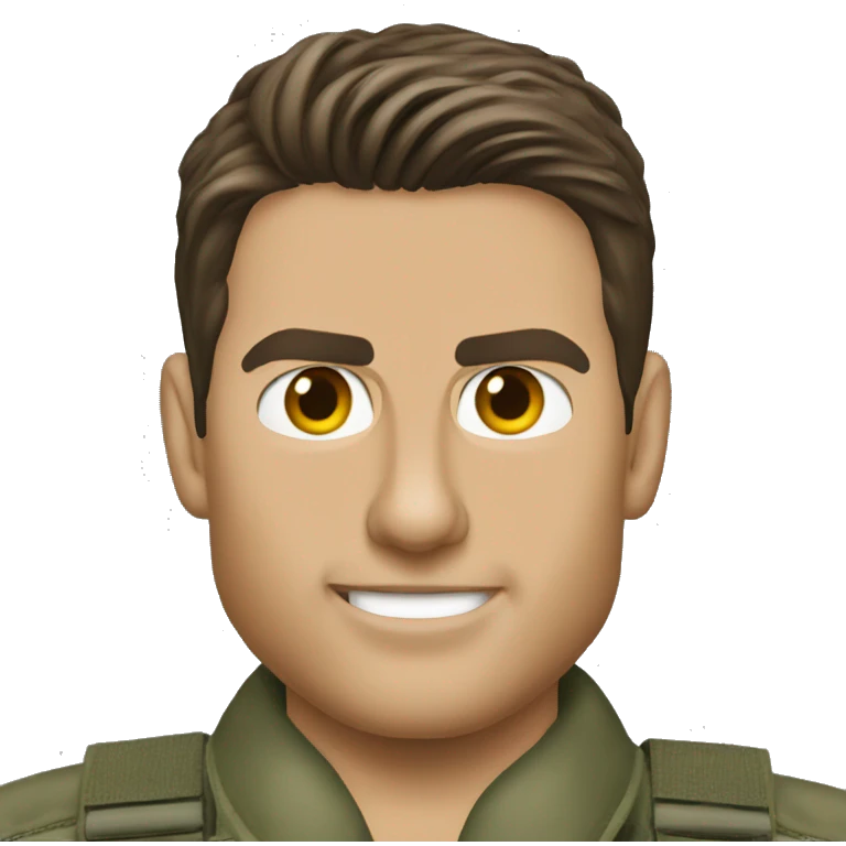 top gun tom cruise emoji