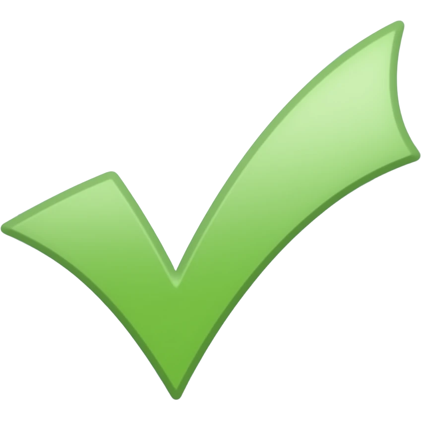 Has the letters 'TPM' with a green checkmark emoji