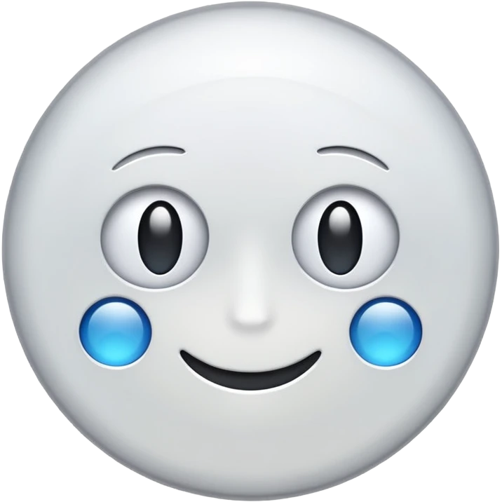 white vinyl emoji