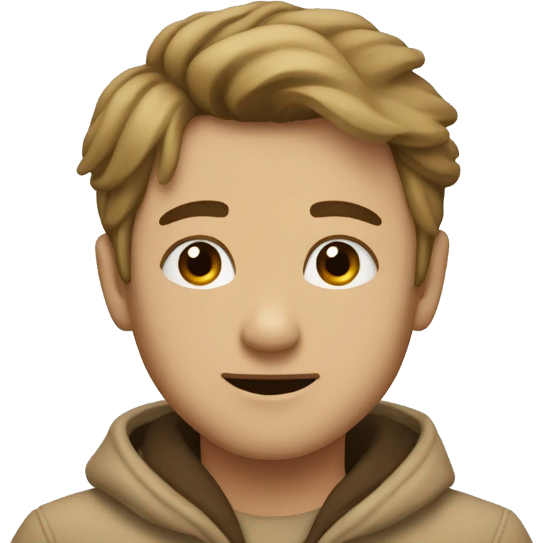 Beiges herz emoji