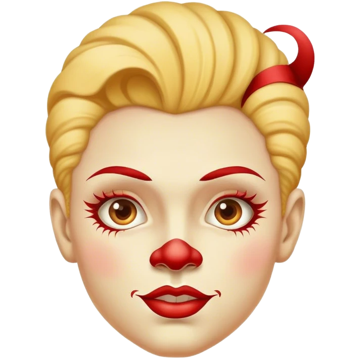 Vintage circus acrobat emoji