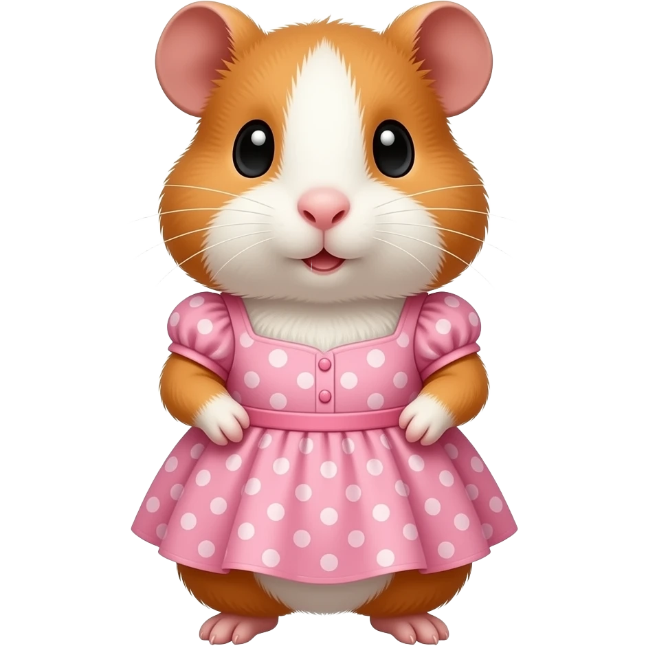 guinea pig in a dress emoji