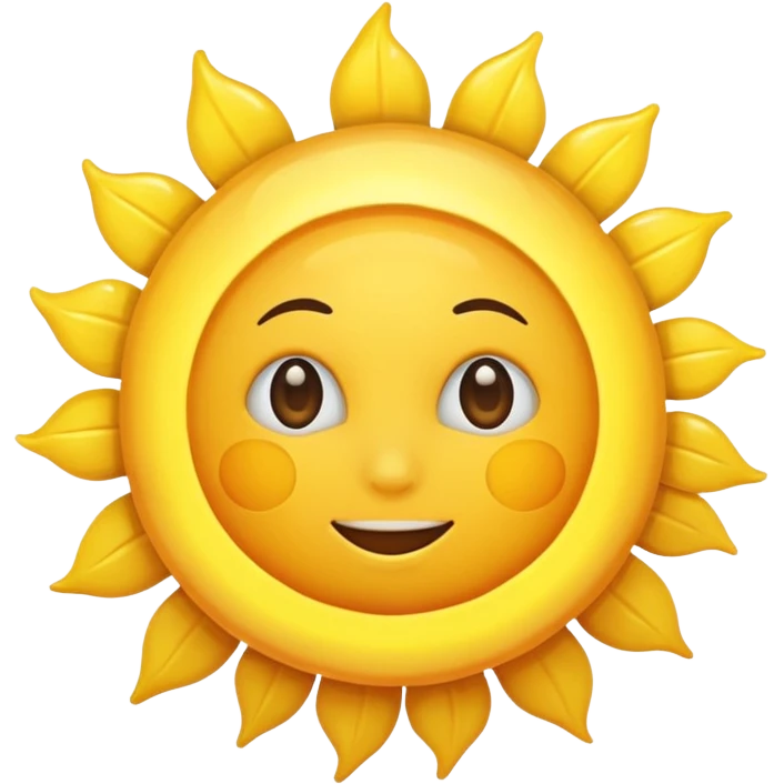 sun emoji