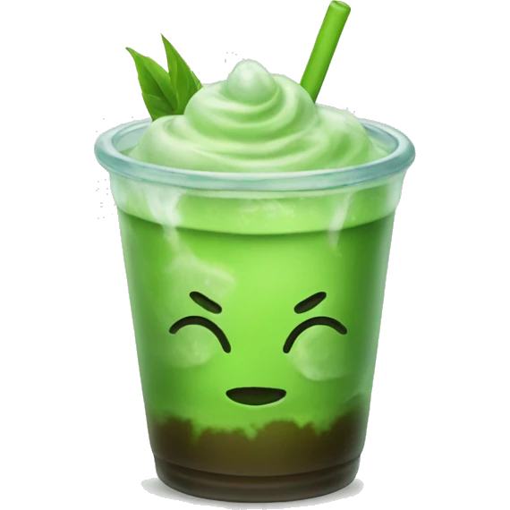 iced matcha emoji
