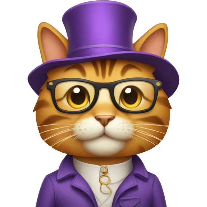 Top cat emoji