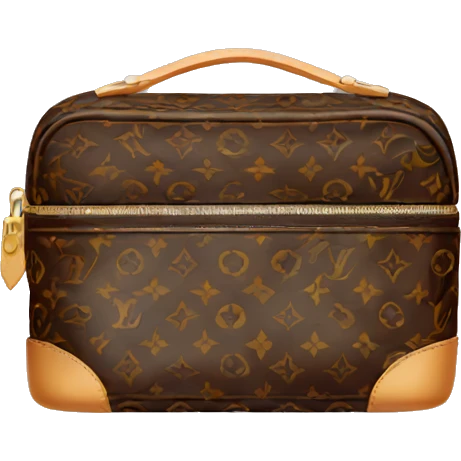 Louis Vuitton cosmetic bag  emoji