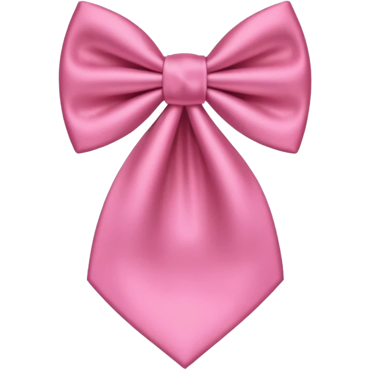 Girly tie  emoji