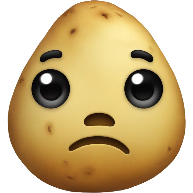 sad potato emoji