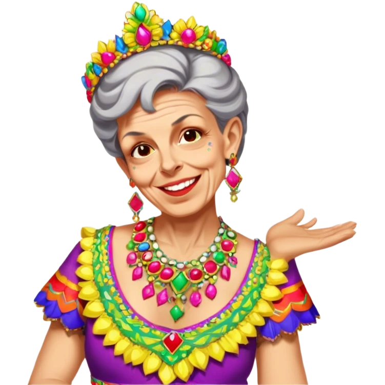 Fiesta Reveler emoji