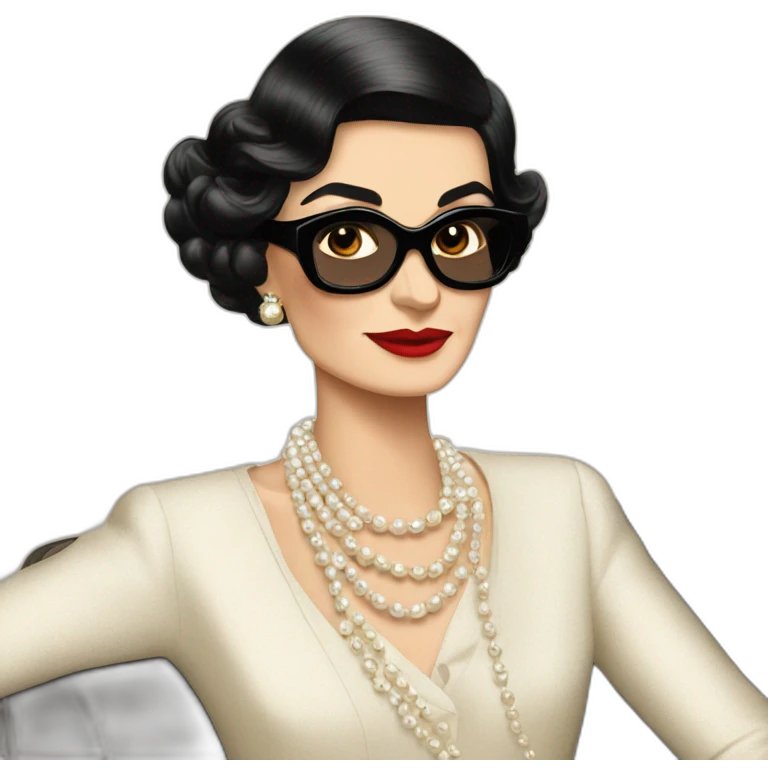 Coco Chanel emoji