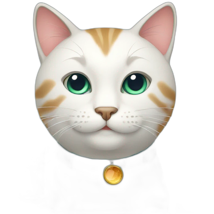 cat with a glass emoji
