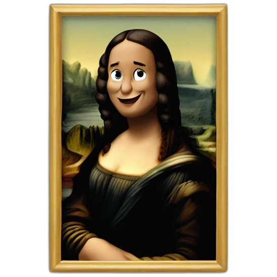 Mona Lisa emoji