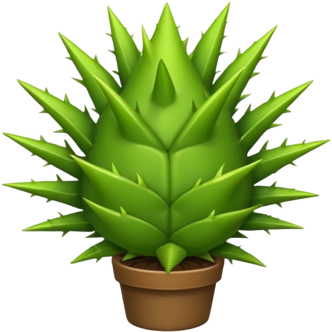 an emoji with thorns emoji