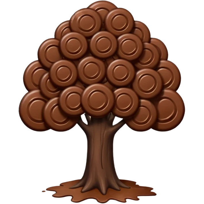 albero di ciccolata emoji