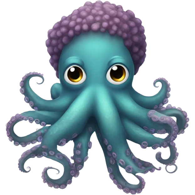Hairy octopus emoji