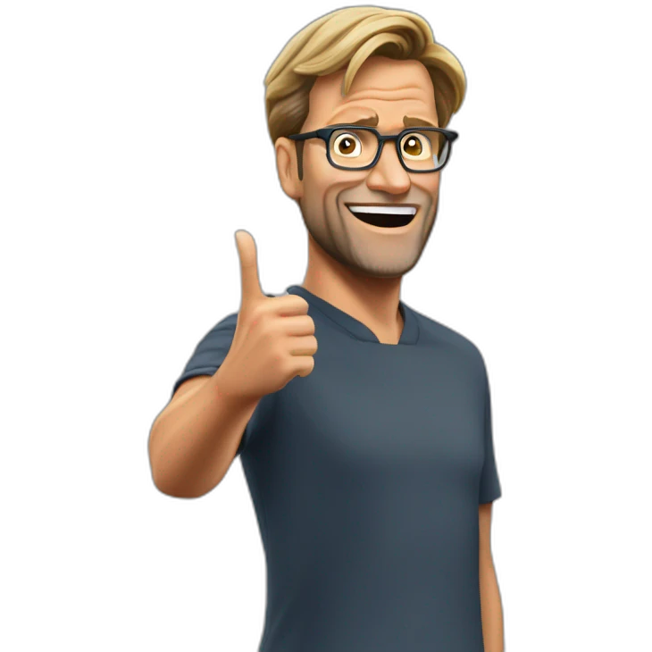 jurgen klopp gesture emoji