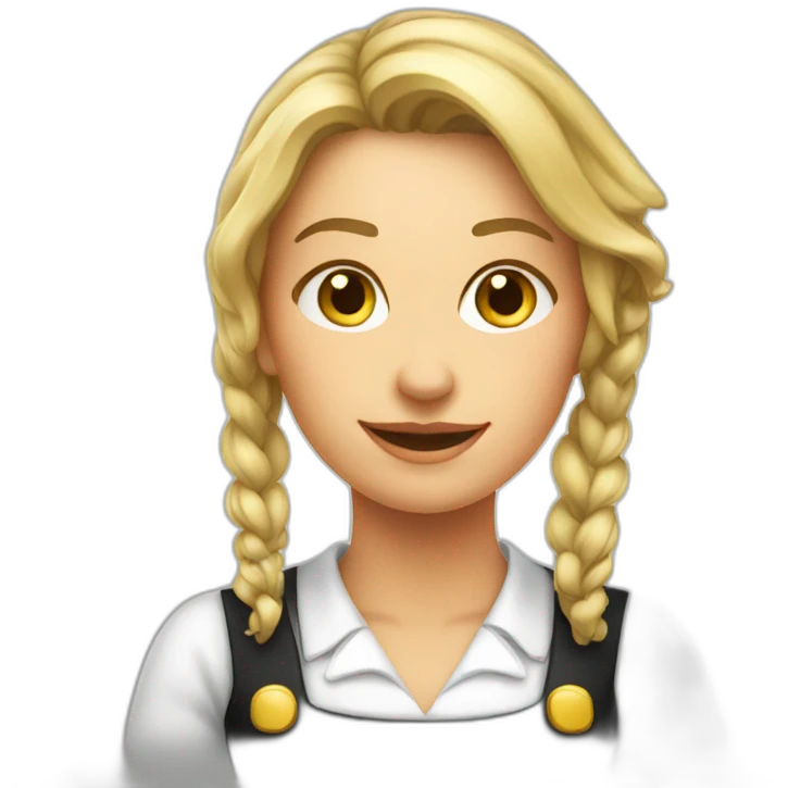 swedish barmaid well emoji
