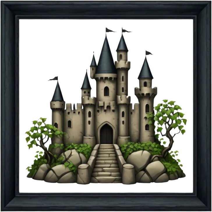 ancient haunted castle emoji