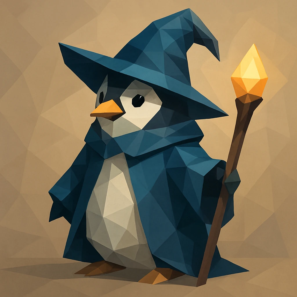 Penguin Wizard 345551322312 emoji