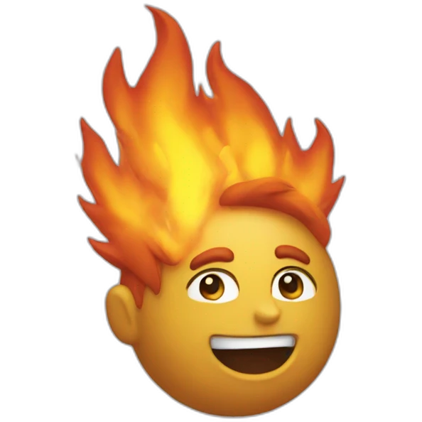 Firestorm emoji