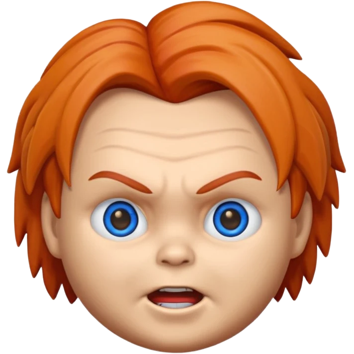 Un emojin de chuky emoji