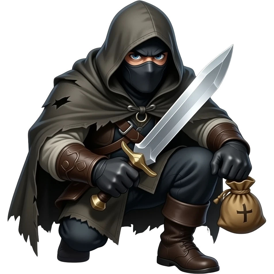 A medieval thief emoji