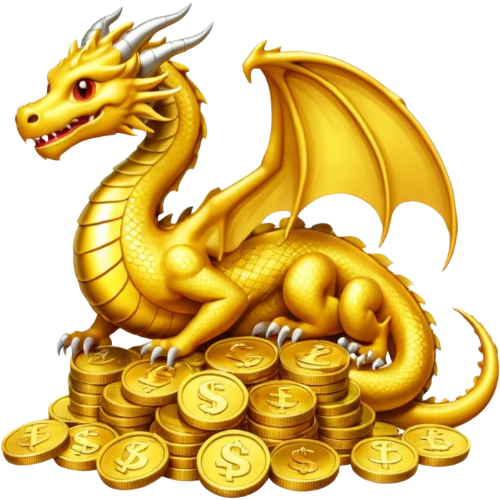 strack coins dragon emoji