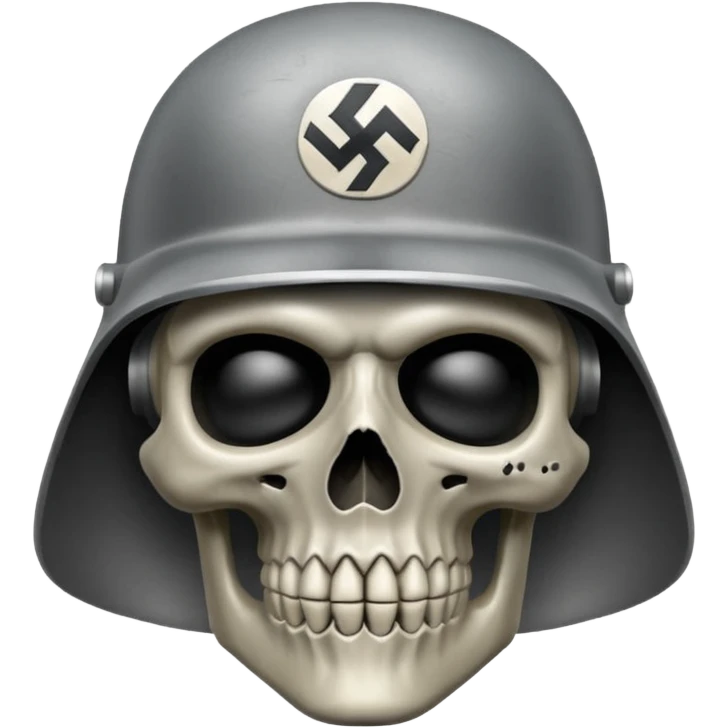 Ww2 death skull nazi  emoji