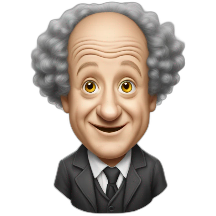 Young Larry fine of the three stooges emoji