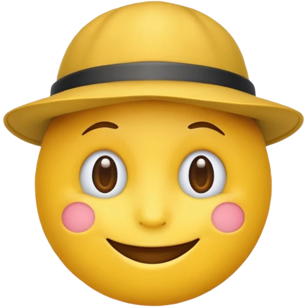 Şapkalı emoji emoji
