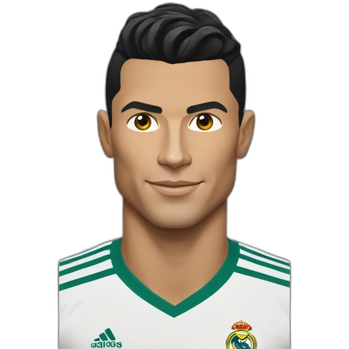 Cristiano Ronaldo realistic emoji