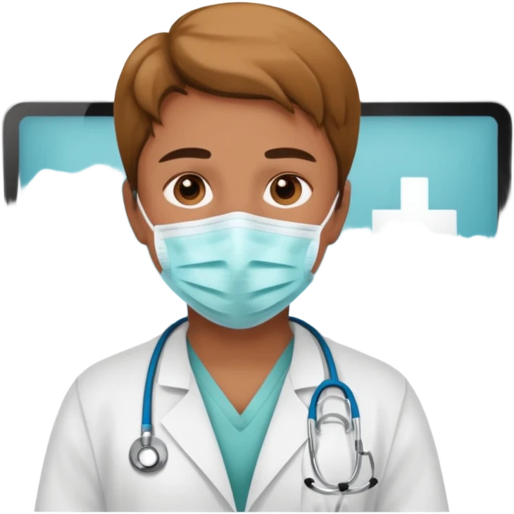 at the doctor's appointment emoji