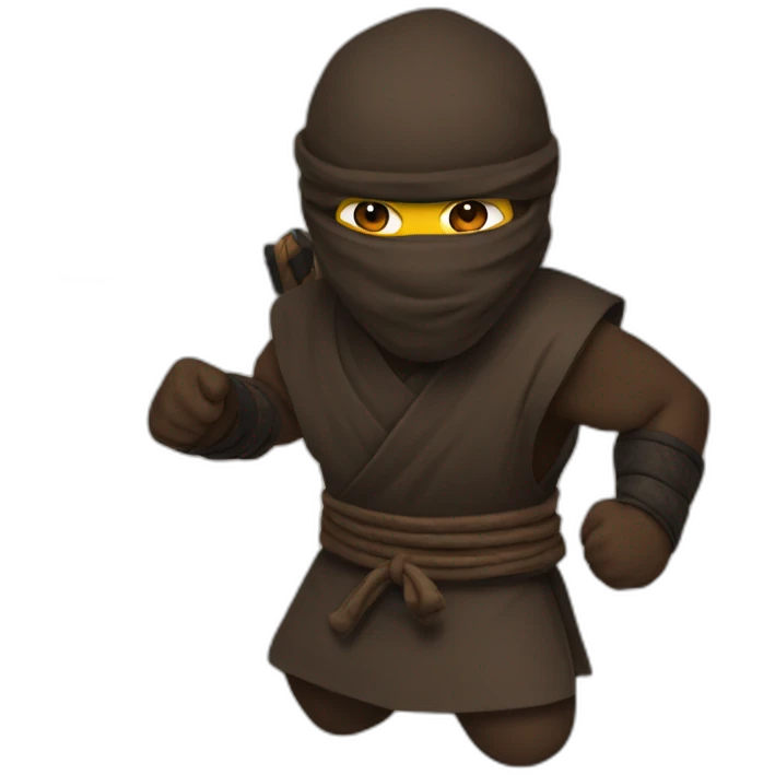 Ninja Brown emoji