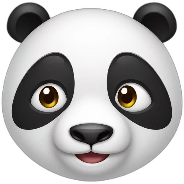 happy panda emoji