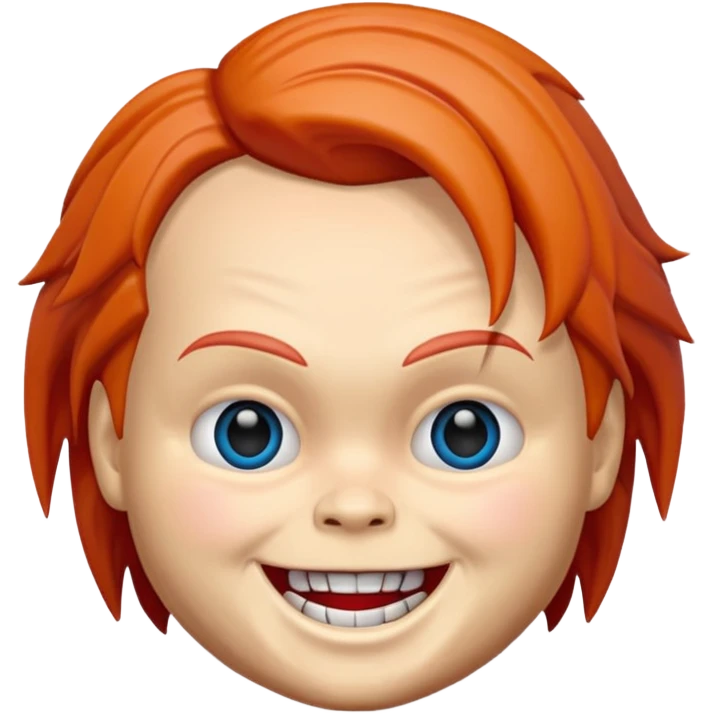 Un emojin de chuky emoji
