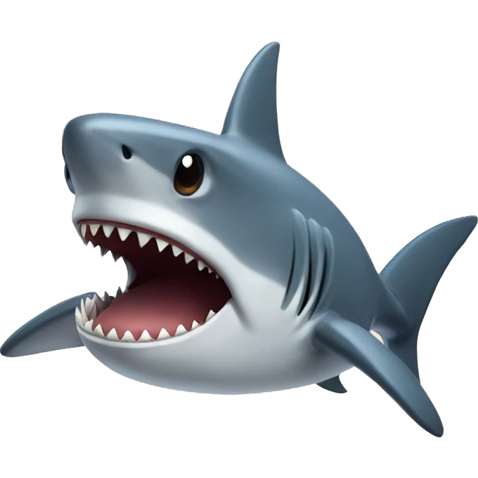 shark with tophet emoji