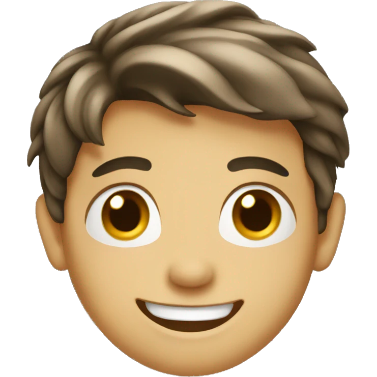 A BOY WITH SMILE  emoji