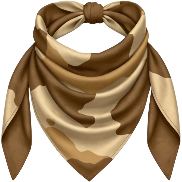 desert camouflage bandana emoji