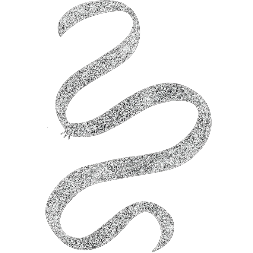 glittery ribbon emoji