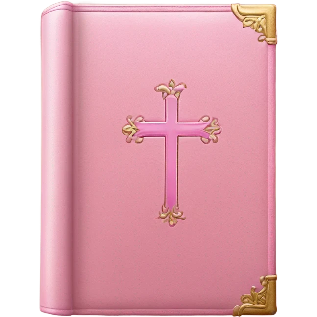 pink bible emoji